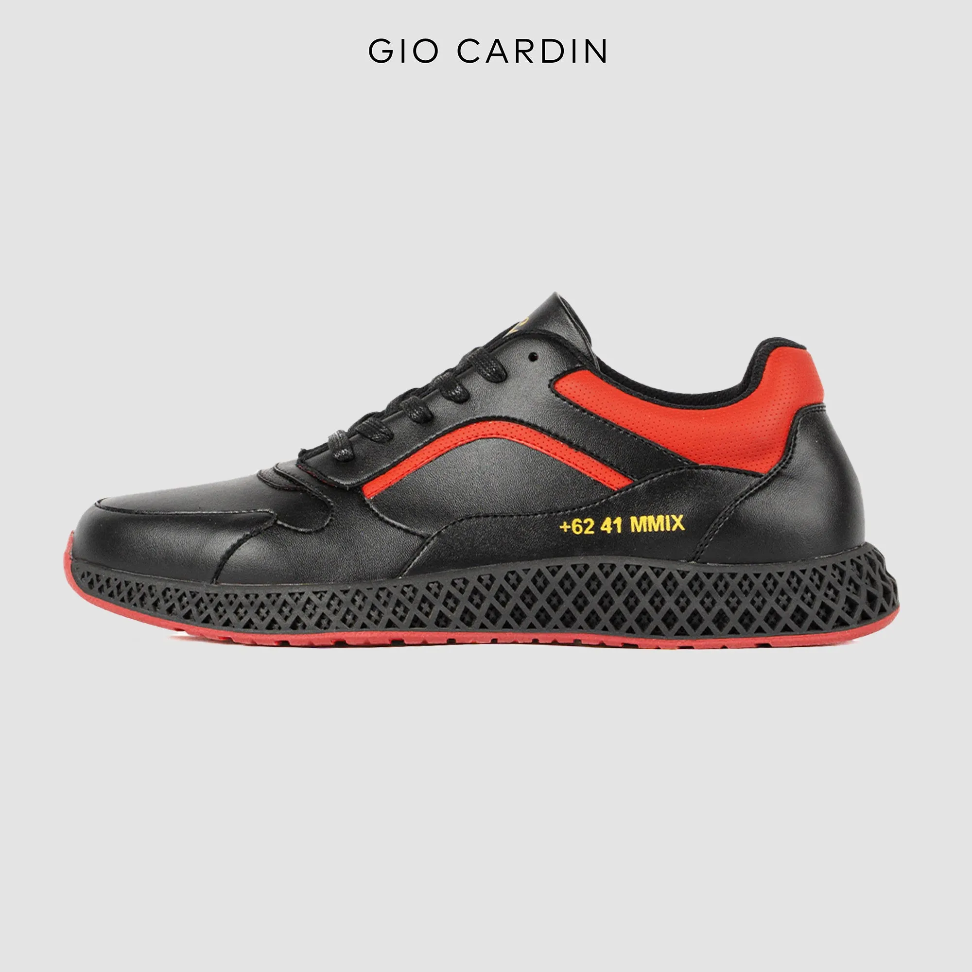 DAMON | BLACK / RED | MEN
