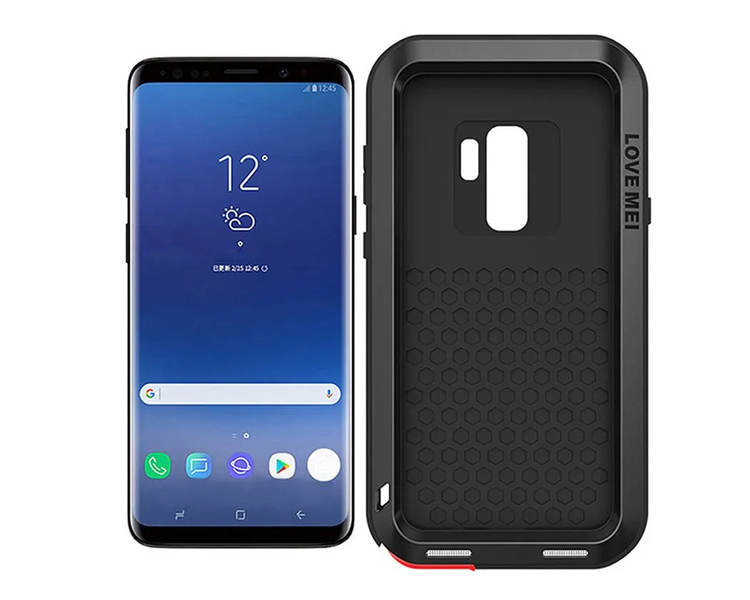 Samsung Galaxy S9  Waterproof Case Shockproof Metal Phone Case